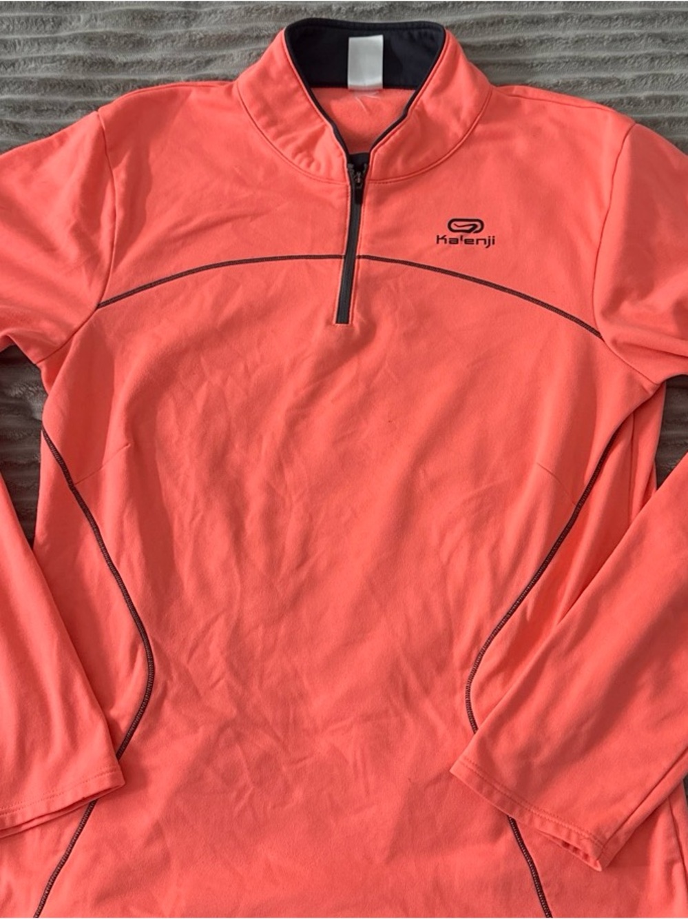 Kalenji Coral Quarter-Zip Athletic Pullover